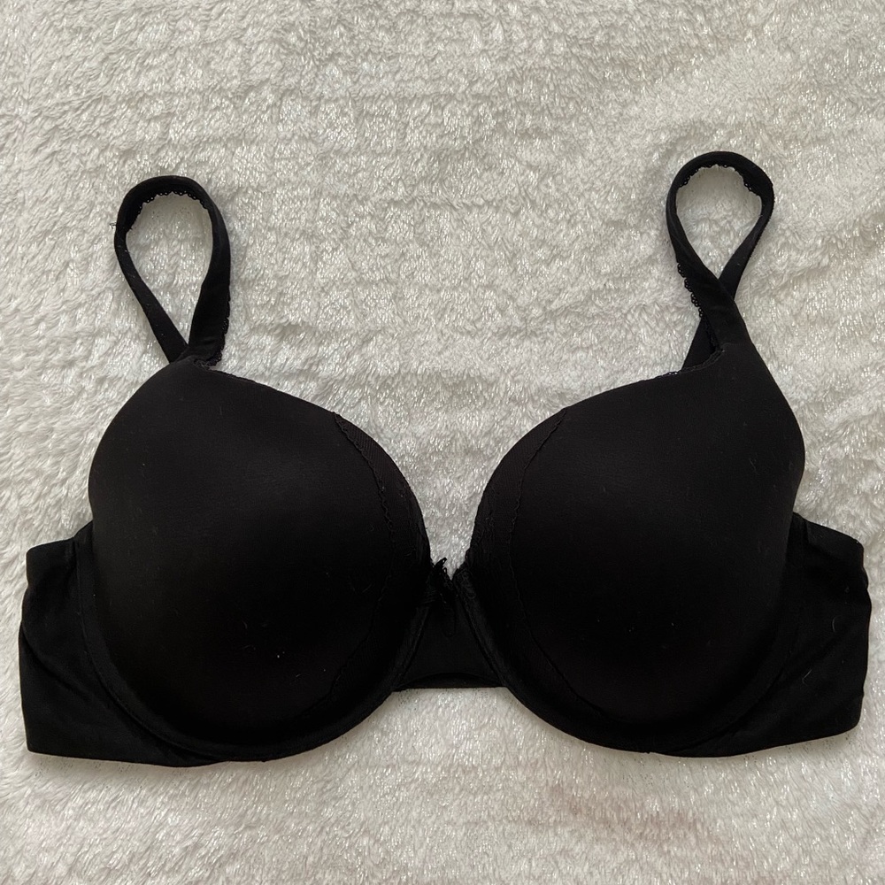 Body by victoria black lace bra
